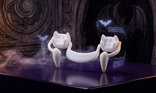 Retractable Vampire Dracula Fangs Realistic Cosplay Zombie Dentures