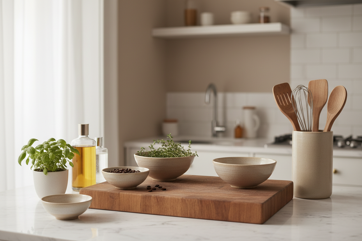 6-Grid Rotating Dry Food Dispenser & Kitchen Countertop Organizer