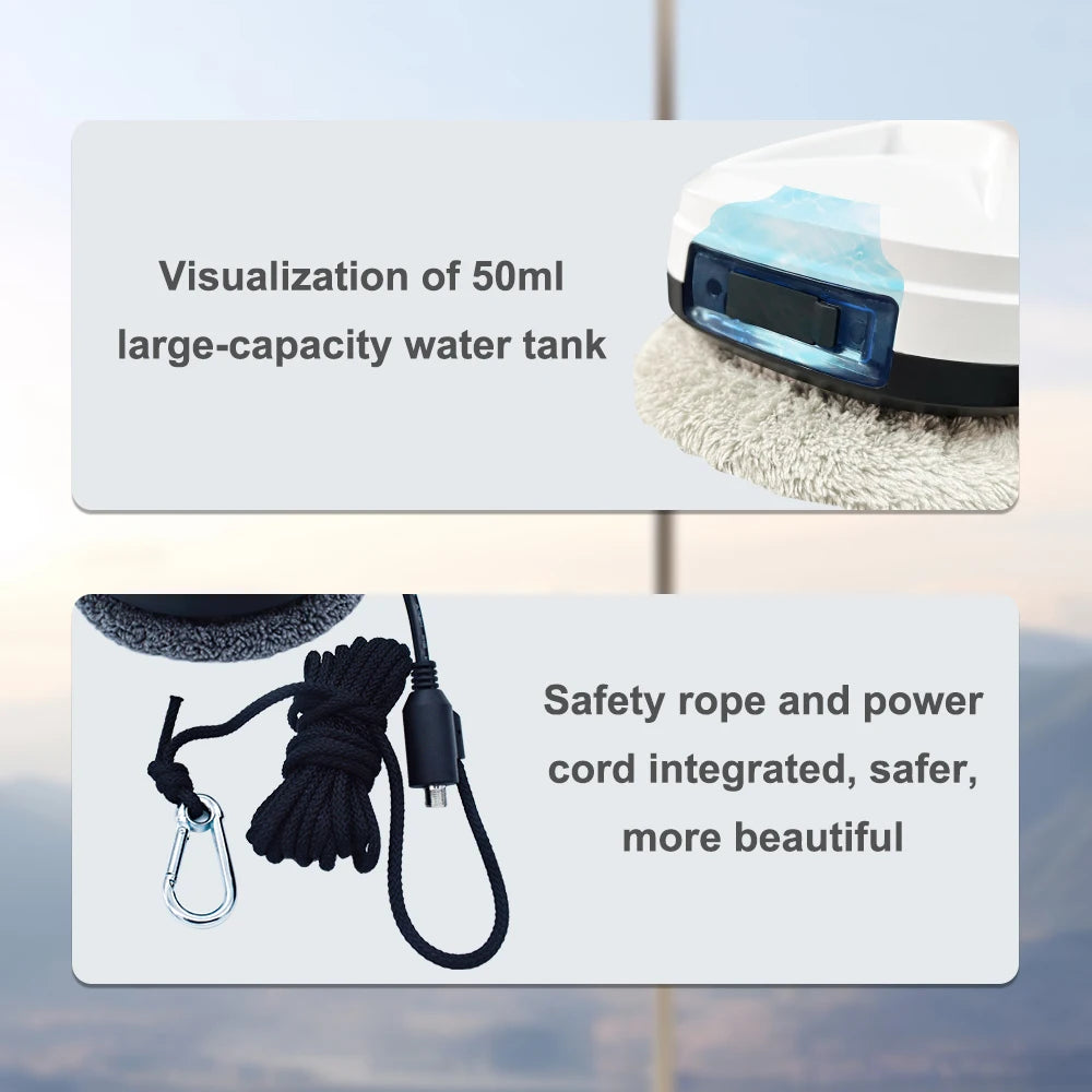 Smart Automatic Window Cleaner Robot