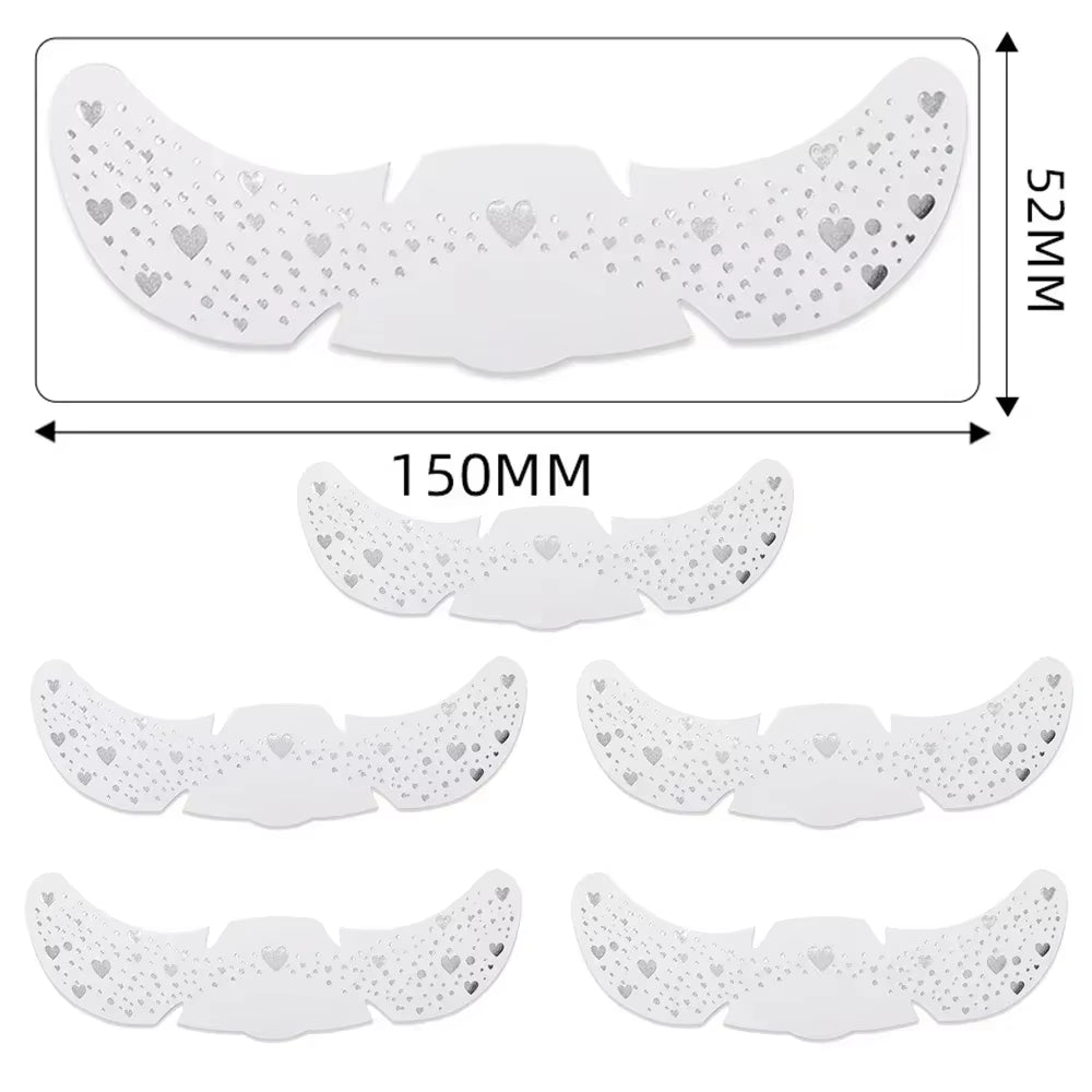 6Pcs Hot Stamping Freckles Makeup Patches Metallic Golden Silver Fake Freckles Temporary Tattoo Stickers