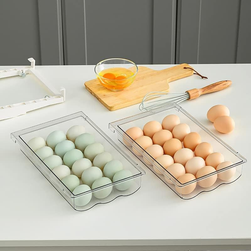 Sliding Egg Drawer for Refrigerator – Space-Saving Organizer