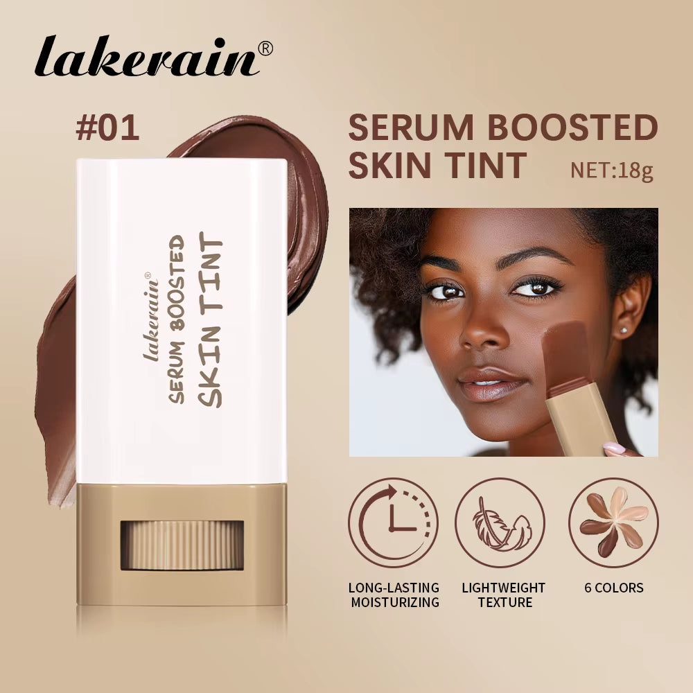 Magic Eraser Foundation Stick Serum Boosted Skin Tint Foundation Stick Travel Bronze