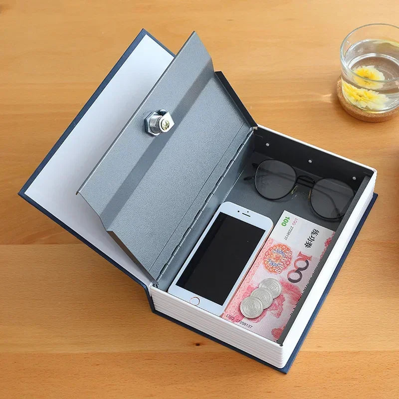Dictionary Mini Book Safe Security Key Locker Money Hidden Secret Safe Box Cash Storage