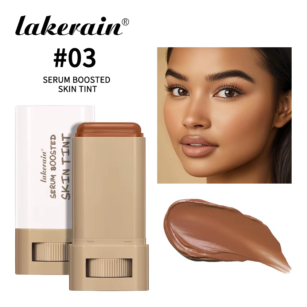 Magic Eraser Foundation Stick Serum Boosted Skin Tint Foundation Stick Travel Bronze