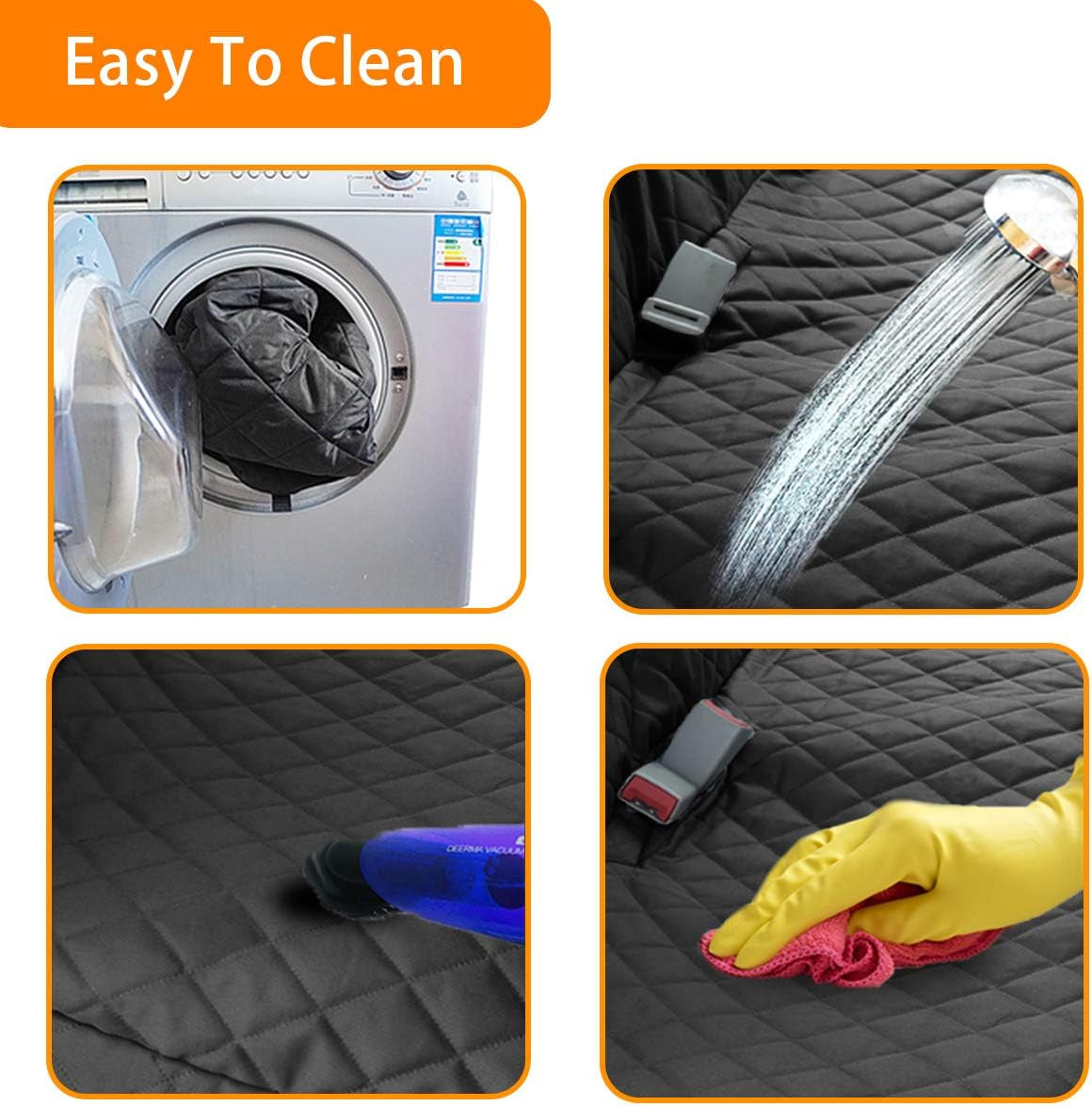 Airtight Nonslip Pet Hammock for Cars & SUVs