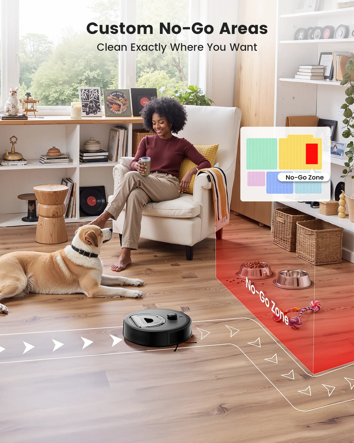 M330 Smart Robot Vacuum and Mop with LiDAR Navigation