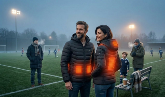 Winter Heated Jacket for Men & Women - USB Electric Thermal Coat