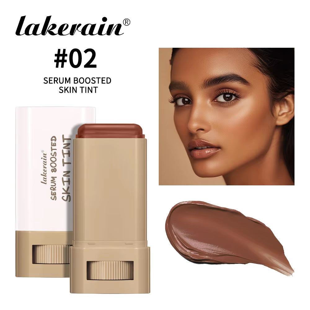 Magic Eraser Foundation Stick Serum Boosted Skin Tint Foundation Stick Travel Bronze