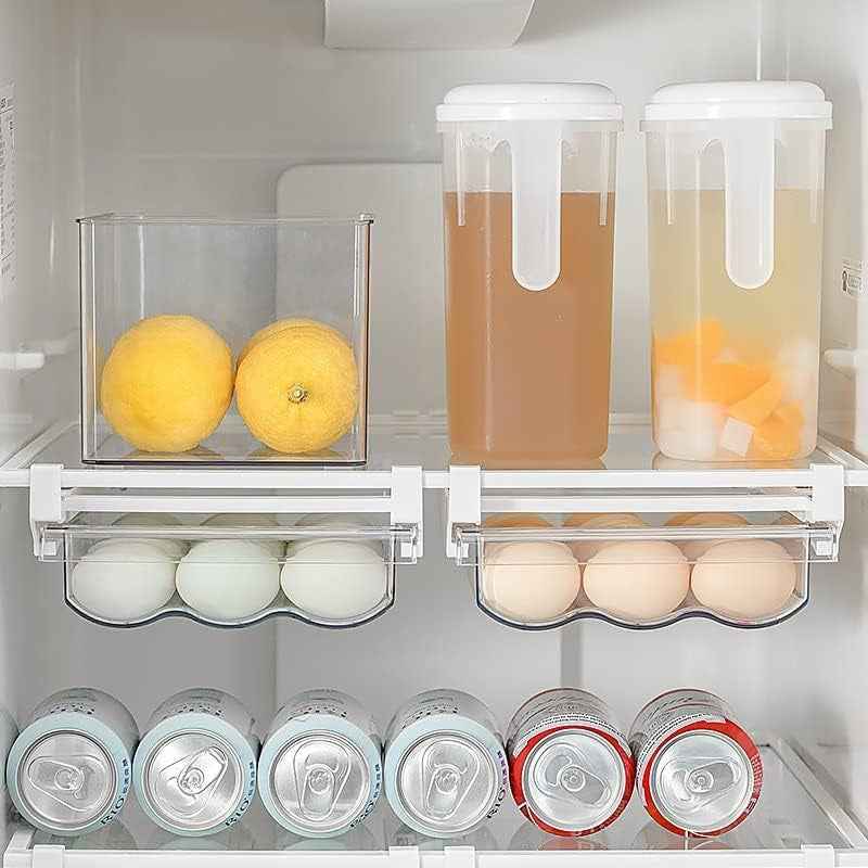 Sliding Egg Drawer for Refrigerator – Space-Saving Organizer