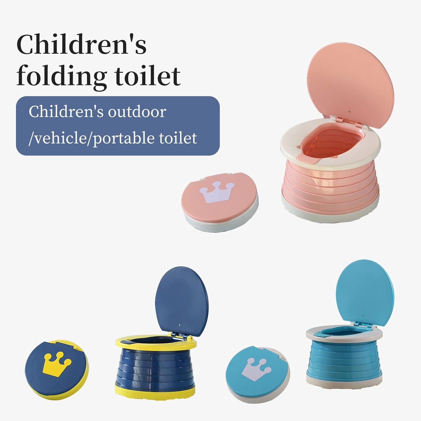Travel Potty,Car Potty for Toddler,Portable Toilet for Kids