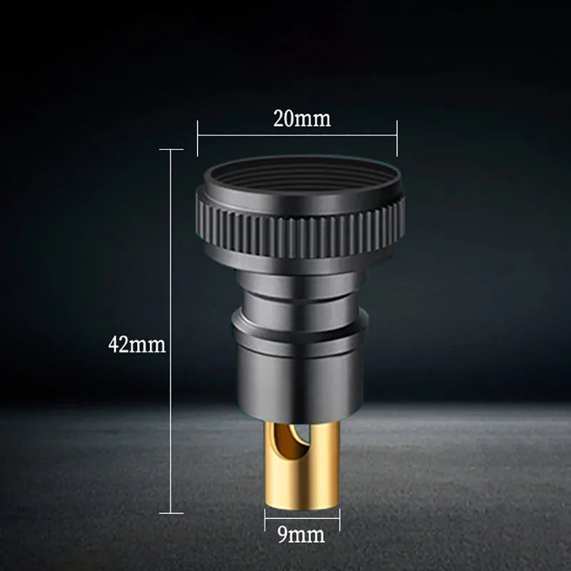 Dual-Outlet Zinc Alloy Angle Valve | Wall-Mount 1-in-2-Out Water Tap