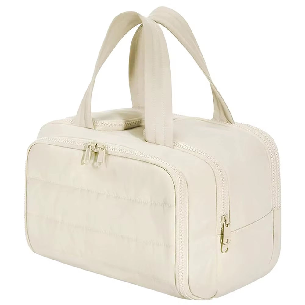 Large Capacity Cosmetic Bag Female Travel Wash Handbag Bathroom Partition Shower Makeup Pouch