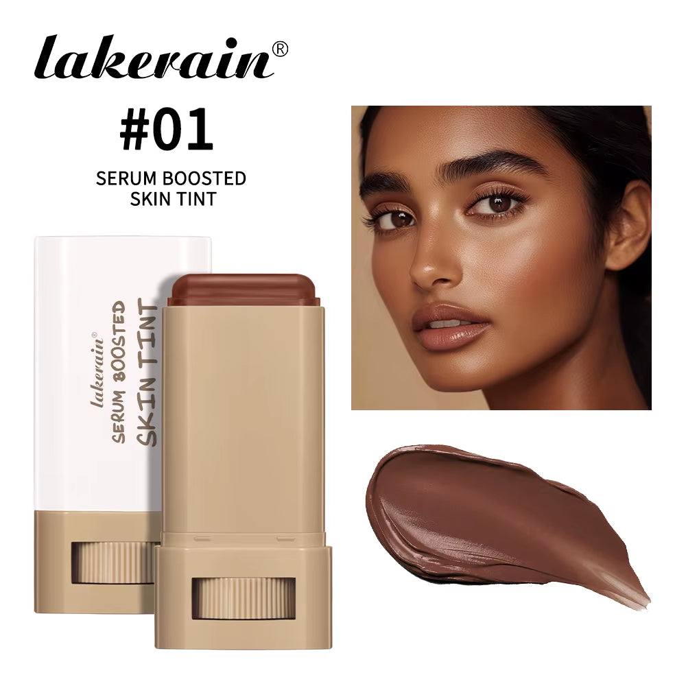 Magic Eraser Foundation Stick Serum Boosted Skin Tint Foundation Stick Travel Bronze