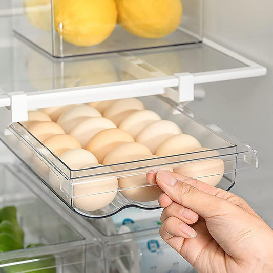 Sliding Egg Drawer for Refrigerator – Space-Saving Organizer