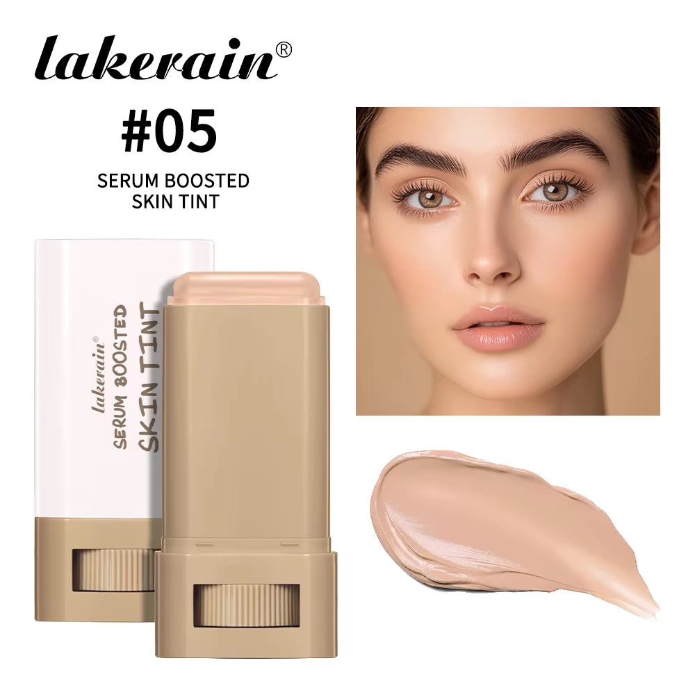 Magic Eraser Foundation Stick Serum Boosted Skin Tint Foundation Stick Travel Bronze