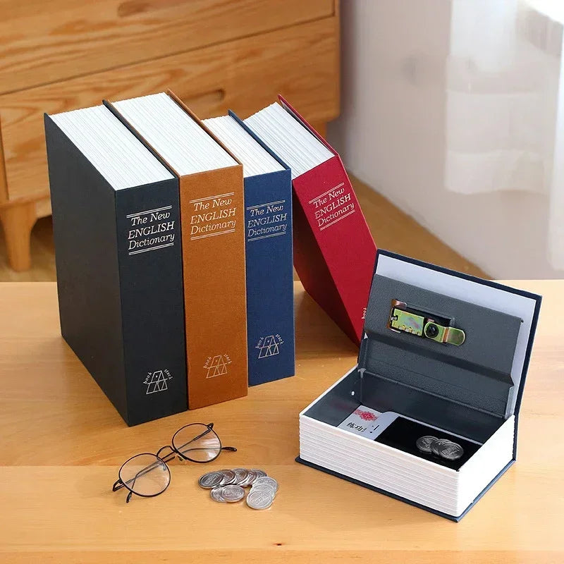 Dictionary Mini Book Safe Security Key Locker Money Hidden Secret Safe Box Cash Storage