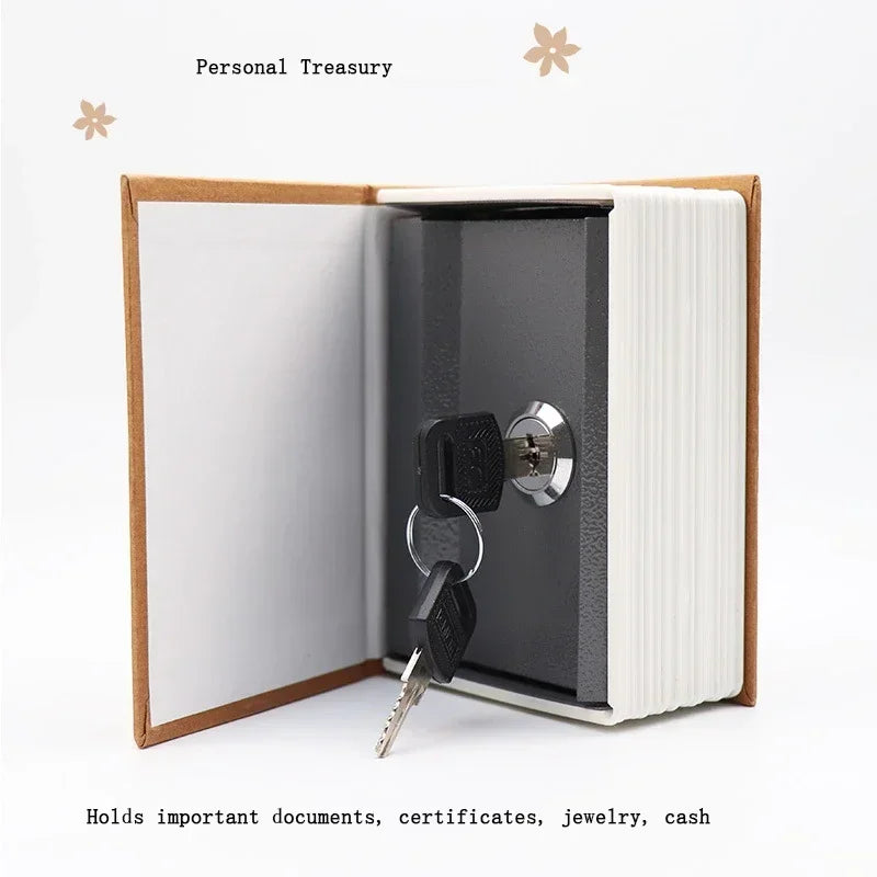 Dictionary Mini Book Safe Security Key Locker Money Hidden Secret Safe Box Cash Storage