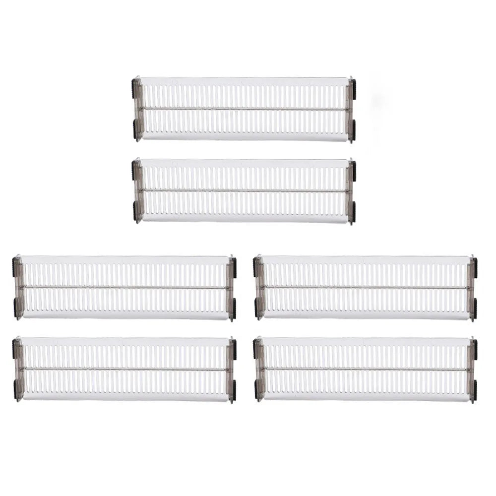 Expandable Drawer Dividers 10.8-20Inch Adjustable Drawer Divider Organizers for Drawer Separators Dresser Drawer Organizer