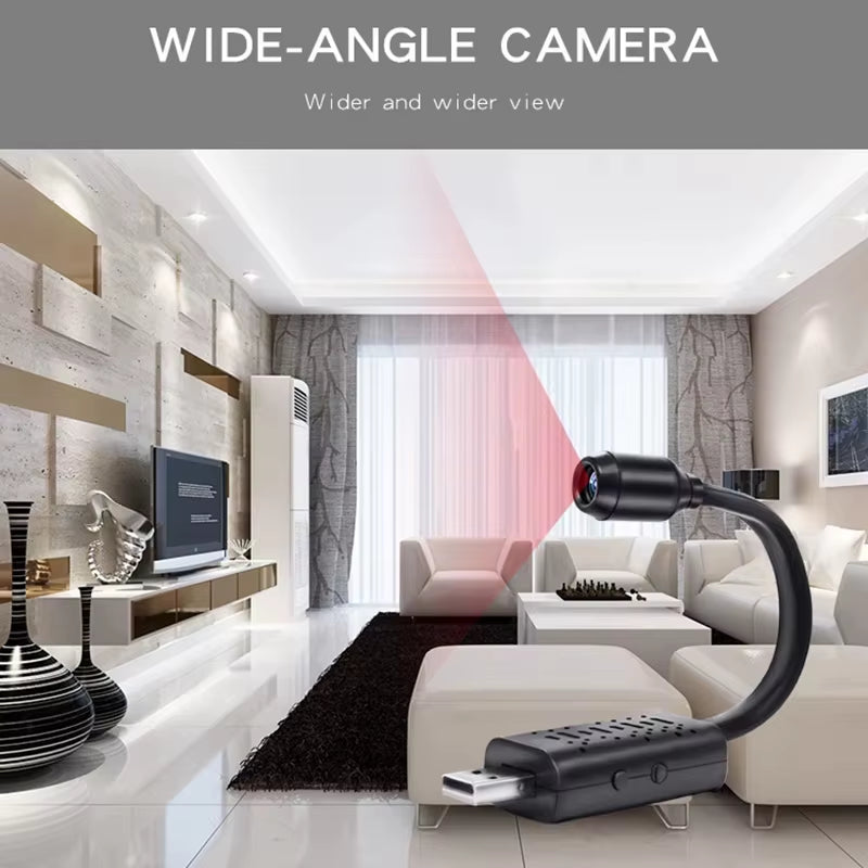 New Wifi Camera Mini High-Definition 1080P Motion Detection Wifi Computer Usb Mini Night Vision Camera Home Security