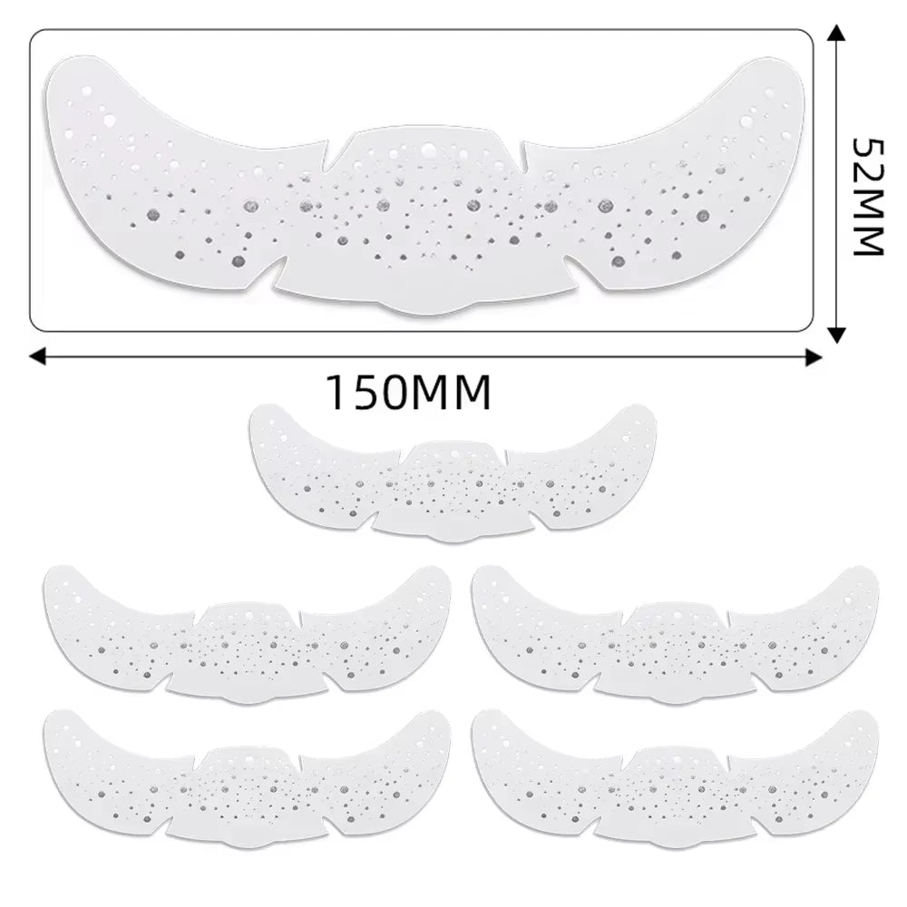 6Pcs Hot Stamping Freckles Makeup Patches Metallic Golden Silver Fake Freckles Temporary Tattoo Stickers
