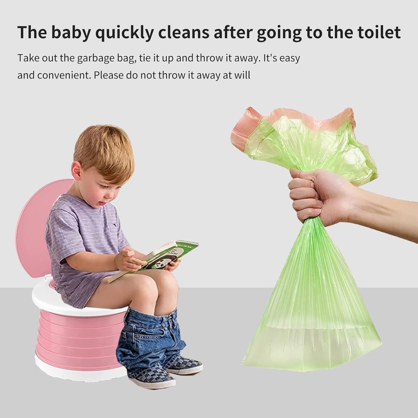 Travel Potty,Car Potty for Toddler,Portable Toilet for Kids