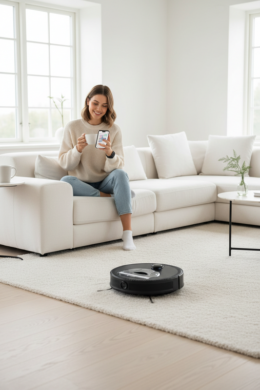 M330 Smart Robot Vacuum and Mop with LiDAR Navigation